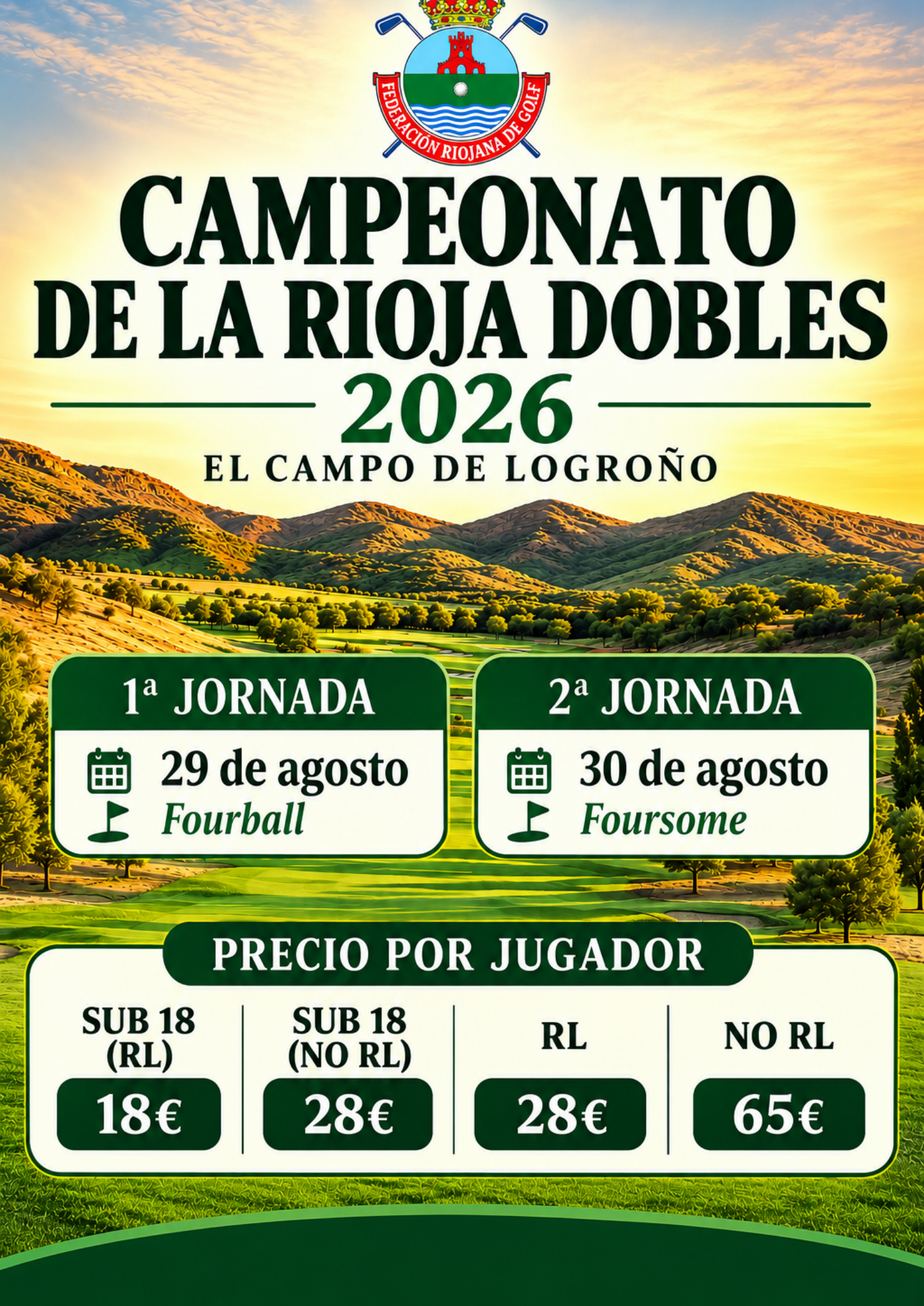 CAMPEONATO DE LA RIOJA DE DOBLES 2026